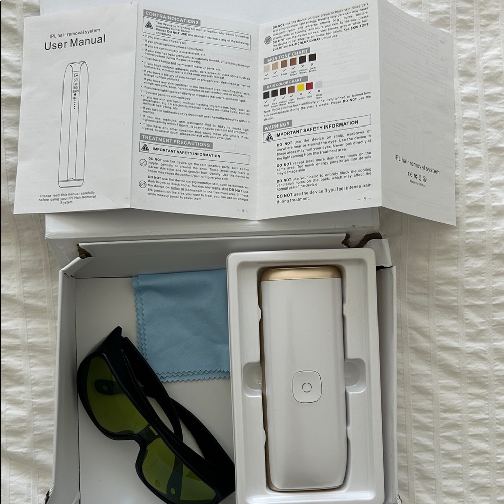 Like New, IPL Hair Removal System - Ice Cool